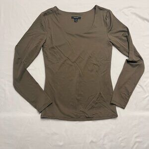 RW&CO. Green Fitted Bodysuit Longsleeve Top Size Small